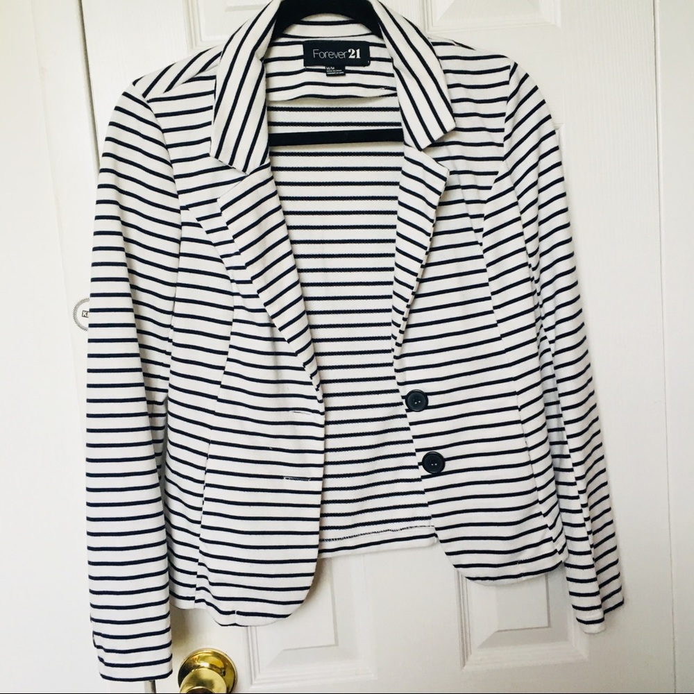 Stripped Blazer
